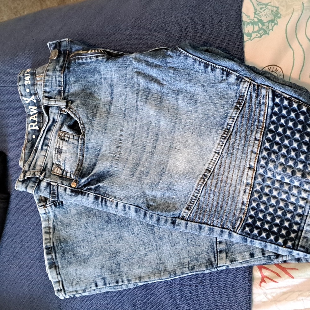 Mens raw x jeans